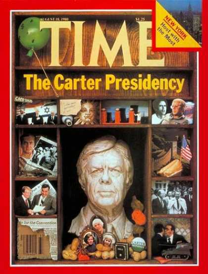 Time - Carter Presidency - Aug. 18, 1980 - Jimmy Carter - U.S. Presidents - Presidentia