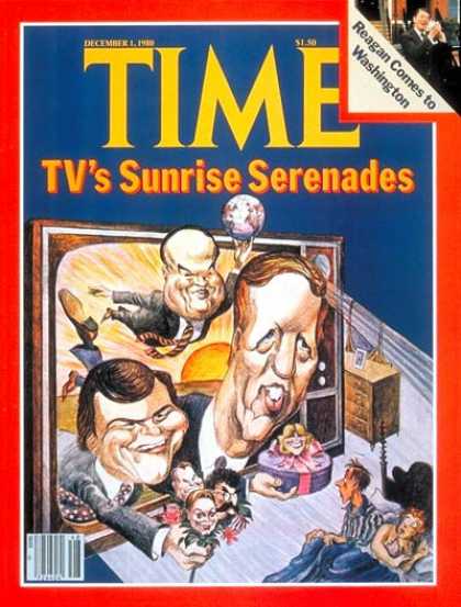 Time - Morning TV - Dec. 1, 1980 - Television - Talk Shows - Broadcasting - TV News