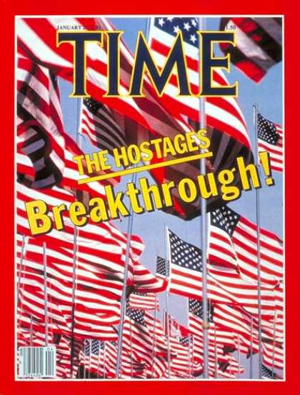 Time - Hostage Breakthrough - Jan. 26, 1981 - Iran - Terrorism - Hostages - Middle East
