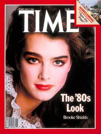 Time - Brooke Shields - Feb. 9, 1981 - Models - Movies - Actresses