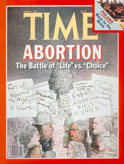 Time - Abortion - Apr. 6, 1981 - Social Issues - Law