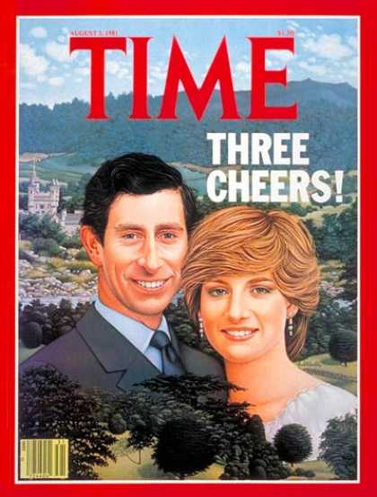 Time - Prince Charles and Princess Diana - Aug. 3, 1981 - Prince Charles - Princess Dia