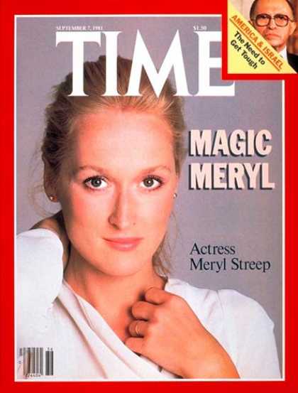 Time - Meryl Streep - Sep. 7, 1981 - Actresses - Movies