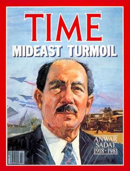 Time - Anwar Sadat - Oct. 19, 1981 - Egypt - Middle East