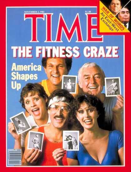 Time - The Fitness Craze - Nov. 2, 1981 - Food - Diets - Fitness - Health & Medicine