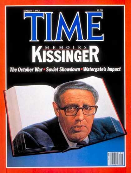 Time - Henry Kissinger - Mar. 1, 1982 - Diplomacy