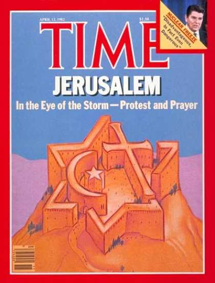 Time - Jerusalem - Apr. 12, 1982 - Judaism - Islam - Christianity - Religion - Palestin