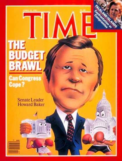 Time - Senator Howard Baker - Apr. 26, 1982 - Congress - Senators - Politics
