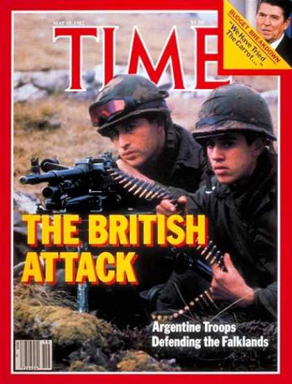 Time - Falklands War - May 10, 1982 - Falklands - Argentina - Great Britain