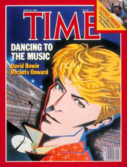 Time - David Bowie - July 18, 1983 - Rock - Singers - Most Popular - Music