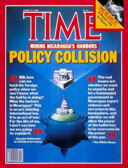 Time - Policy on Nicaragua - Apr. 23, 1984 - Latin America - Diplomacy