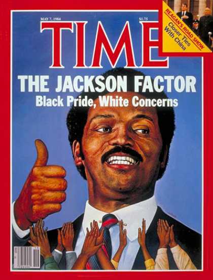 Time - Jesse Jackson - May 7, 1984 - Civil Rights