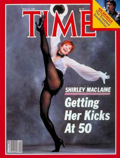 Time - Shirley MacLaine - May 14, 1984 - Actresses - Movies
