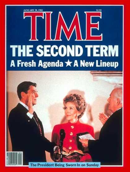 Time - Ronald Reagan's Second Term - Jan. 28, 1985 - Ronald Reagan - U.S. Presidents -