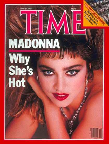 Time - Madonna - May 27, 1985 - Rock - Singers - Most Popular - Music