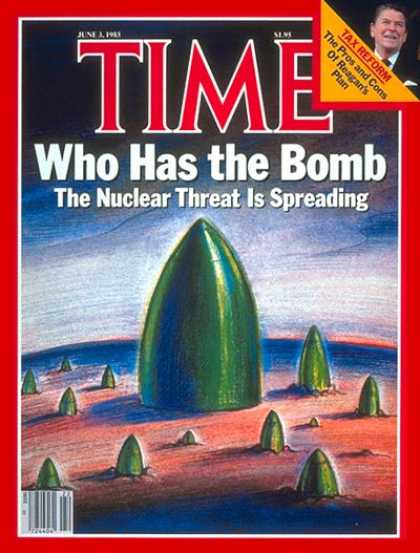 Time - Nuclear Threat - June 3, 1985 - Cold War - Nuclear Weapons - Atomic Bomb - Weapo