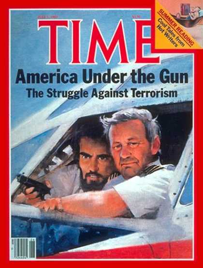 Time - Terrorism - July 1, 1985 - Airlines - Hostages - Aviation - Air Safety