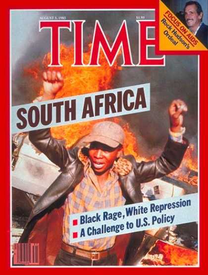 Time - South Africa - Aug. 5, 1985 - Apartheid - Africa
