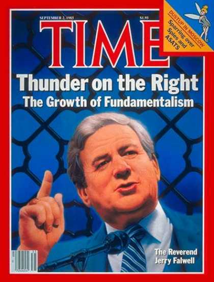 Time - Rev. Jerry Falwell - Sep. 2, 1985 - Religion - Christianity