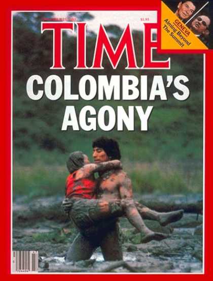 Time - Volcano Strikes Columbia - Nov. 25, 1985 - Natural Disasters - Volcanoes - Colom
