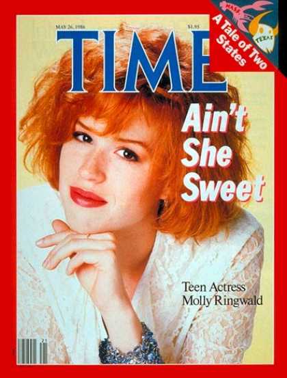 Time - Molly Ringwald - May 26, 1986 - Actresses - Movies