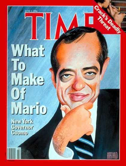Time - Mario Cuomo - June 2, 1986 - Governors - New York - Politics