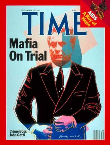 Time - John Gotti - Sep. 29, 1986 - Organized Crime - Mafia - Crime - Law Enforcement