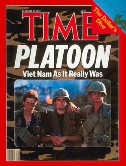 Time - Oliver Stone's 'Platoon' - Jan. 26, 1987 - Military - Movies