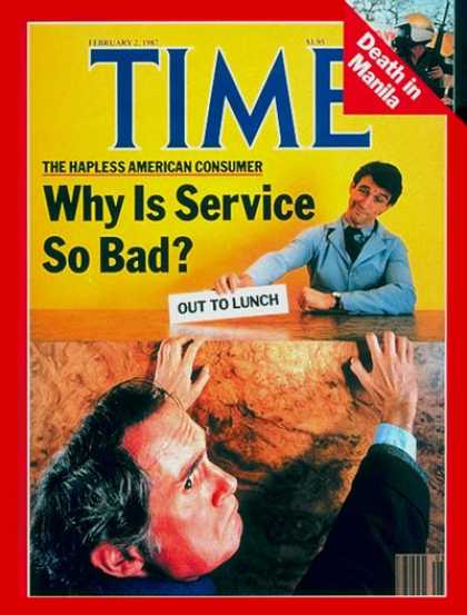 Time - The American Consumer - Feb. 2, 1987 - Economy - Consumers - Society - Business