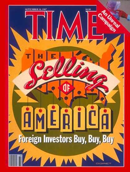 Time - America for Sale - Sep. 14, 1987 - Business