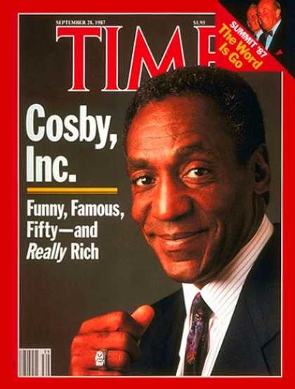 Time - Bill Cosby - Sep. 28, 1987 - Actors - Most Popular - Comedy - Television