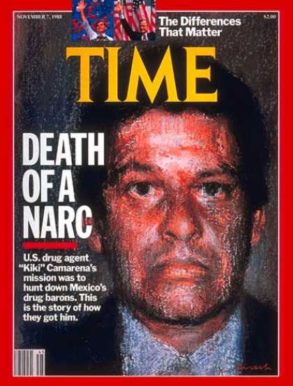 Time - Enrique Camarena - Nov. 7, 1988 - Drug Abuse - Law Enforcement - Crime