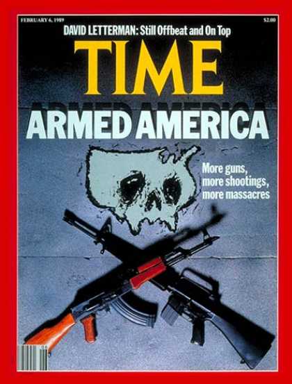 Time - Guns and Violence - Feb. 6, 1989 - Guns - Violence - Crime - Social Issues - Wea