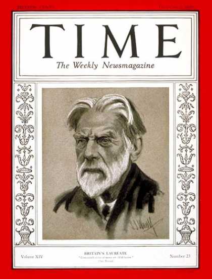 Time - Robert Bridges - Dec. 2, 1929 - Books - Poets