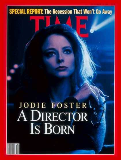 Time - Jodie Foster - Oct. 14, 1991 - Actresses - Movies