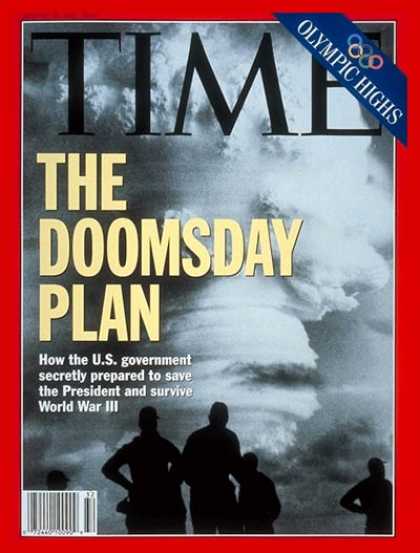 Time - Doomsday Plan - Aug. 10, 1992 - Nuclear Weapons - Weapons - Cold War