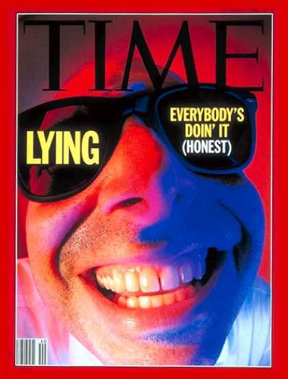 Time - Lying - Oct. 5, 1992 - Society