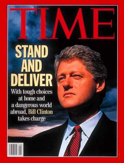 Time - Bill Clinton - Jan. 25, 1993 - U.S. Presidents - Politics