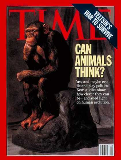 Time - Can Animals Think? - Mar. 22, 1993 - Animals - Science & Technology - Brain