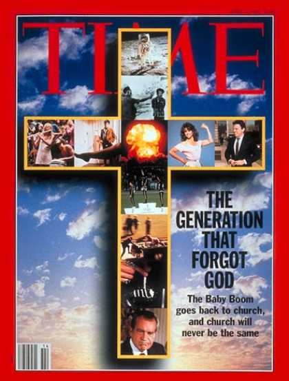 Time - Boomers at Church - Apr. 5, 1993 - Baby Boomers - Vietnam War - Religion - Socie