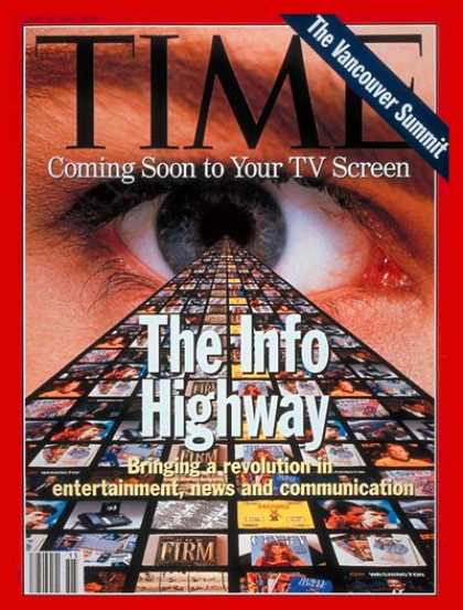 Time - Information Superhighway - Apr. 12, 1993 - Internet - Computers - Business - Soc