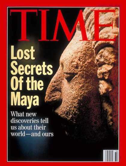 Time - Maya Culture - Aug. 9, 1993 - Latin America - History - Archaeology - Mexico