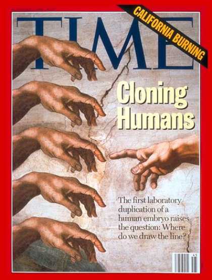 Time - Cloning Humans - Nov. 8, 1993 - Cloning - DNA - Health & Medicine