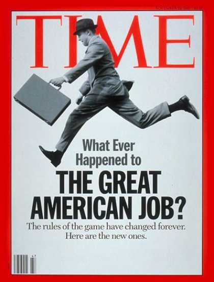 Time - A New Job Climate - Nov. 22, 1993 - Jobs - Economy - Business