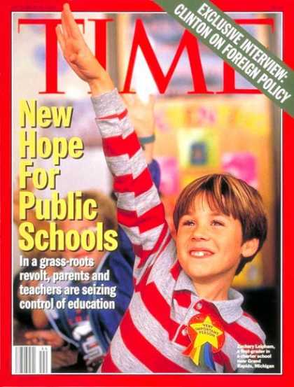 Time - New Hope for Public Schools - Oct. 31, 1994 - Children - Education - Schools
