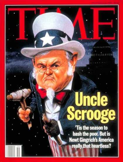 newt gingrich man of the year. Time - Newt Gingrich as Uncle