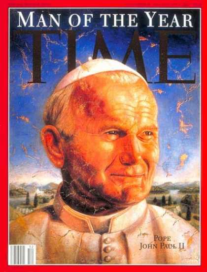 newt gingrich man of the year. time magazine newt gingrich man of the year. Time - Pope John Paul II,
