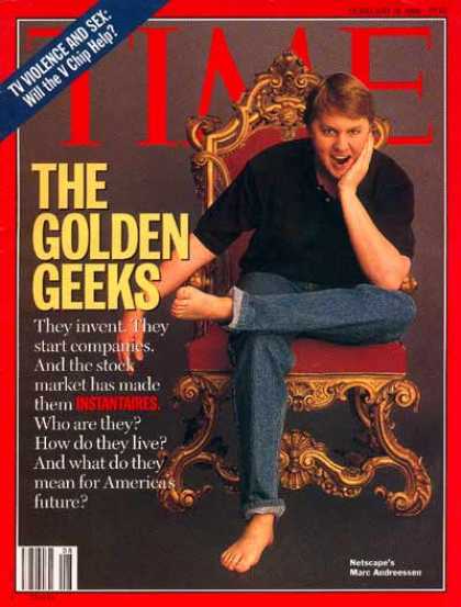 Time - Netscape's Marc Andreessen - Feb. 19, 1996 - Computers - Internet - Science & Te