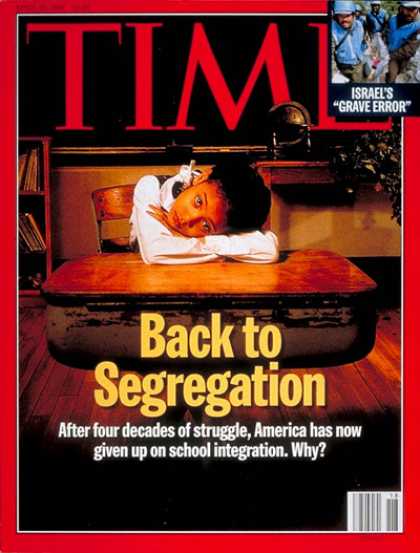 Time - Back to Segregation - Apr. 29, 1996 - Social Issues - Segregation - Civil Rights
