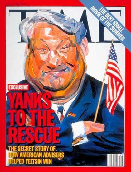 Time - Boris Yeltsin - July 15, 1996 - Russia